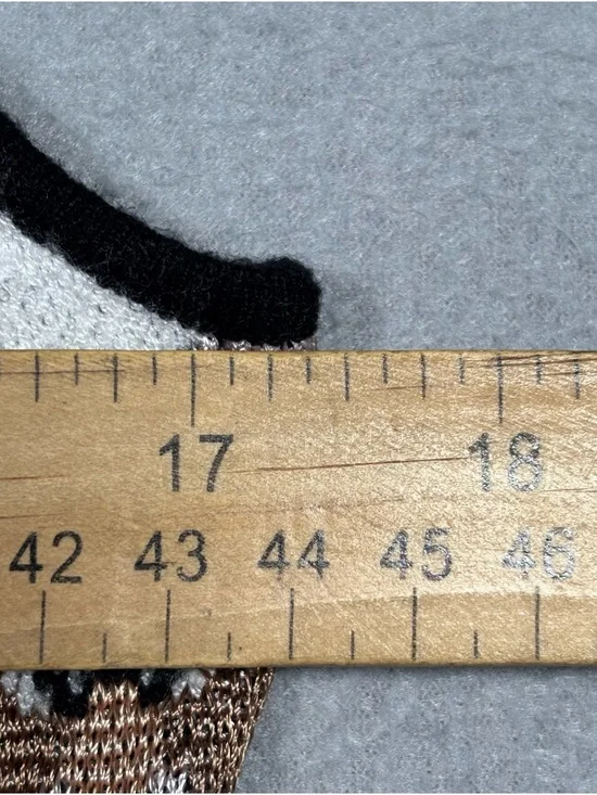 Anthropologie Maeve Sarah Gordon Maria Mock Neck Sweater Tank Size Large Moth - Picture 4 of 9